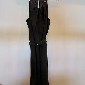 White House Black Market black dress w/belt